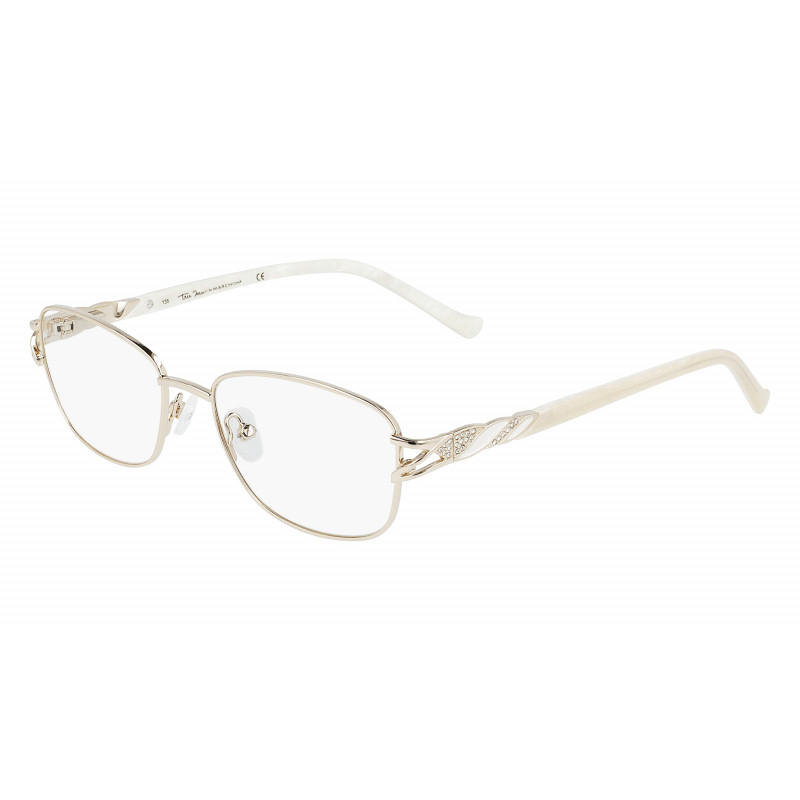 Eyeglasses MARCHON TRES JOLIE 195 712 Light Gold 49mm