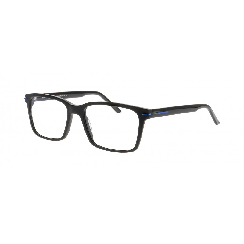 Eyeglasses Pro-design Denmark STRIKE 3 6031 Black Dark Matt / Nosepad 58mm