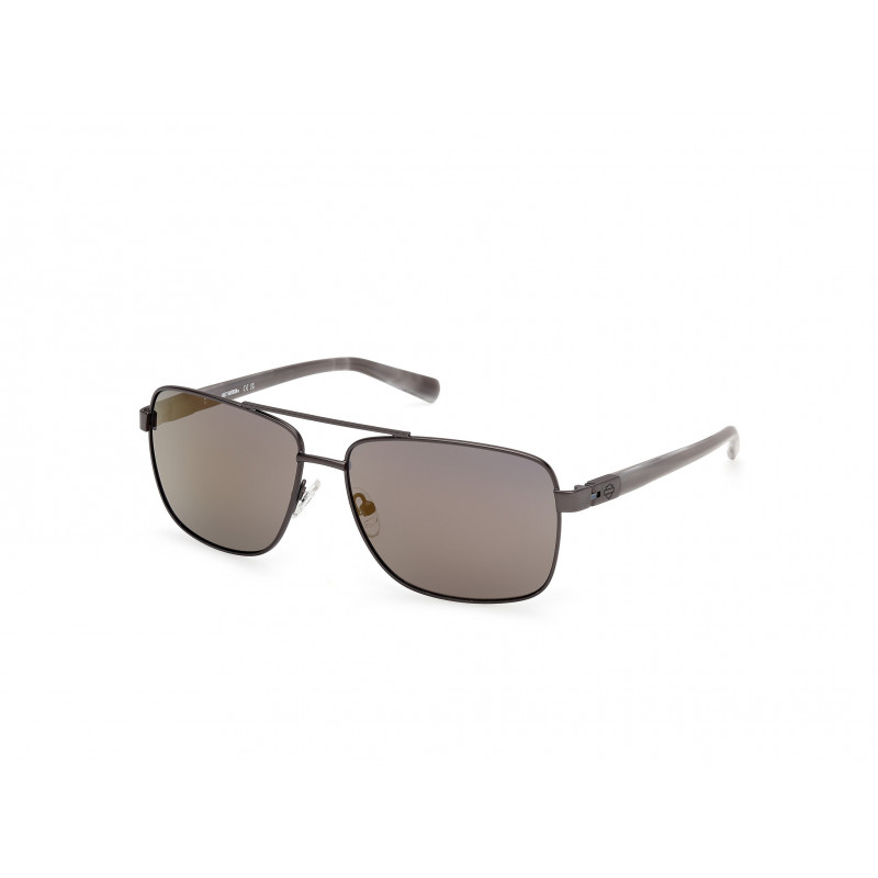 Sunglasses Harley-Davidson HD 00018 09X Matte Gunmetal / Grey/Horn 61mm