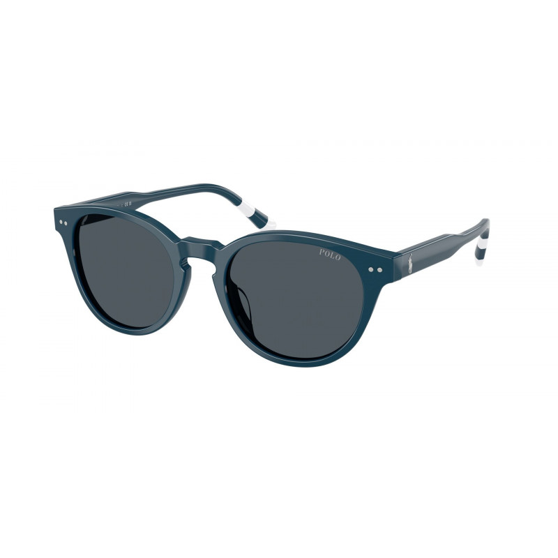 Sunglasses Polo PH 4241 F 631487 Shiny Blue / Dark Grey Polyamide Standard 52mm