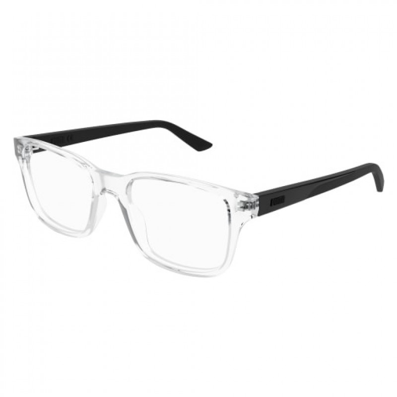 Eyeglasses Puma PU 0434 O- 004 Crystal / Transparent Black Eyeglasses Puma PU 0434 O- 004 Crystal / Transparent Black
