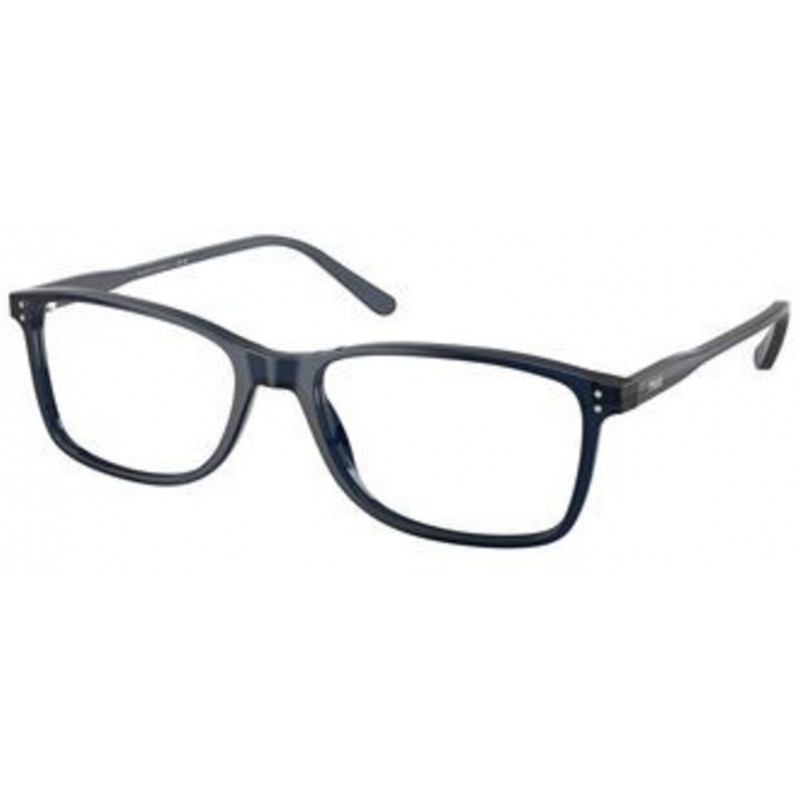 Eyeglasses Polo PH 2155 5964 Shiny Transparent Blue / Demo Lens 54mm