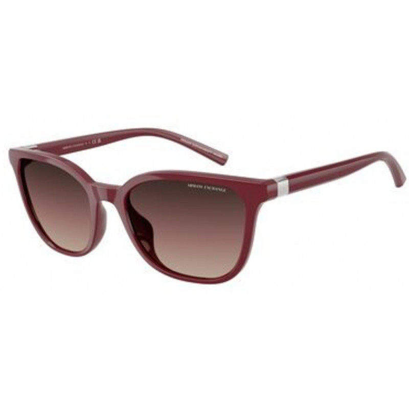 Sunglasses Armani Exchange AX 4168 SU 8387E2 Shiny Bordeaux / Brown Grad Purple Black Polyamide Standard 54mm