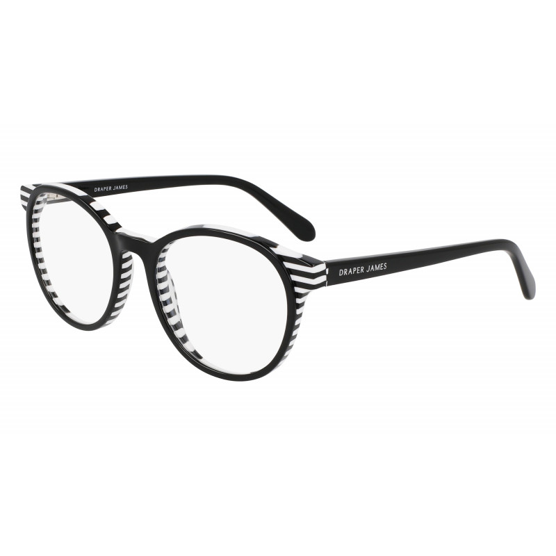 Eyeglasses Draper James DJ 1021 003 Black/Stripe Eyeglasses Draper James DJ 1021 003 Black/Stripe