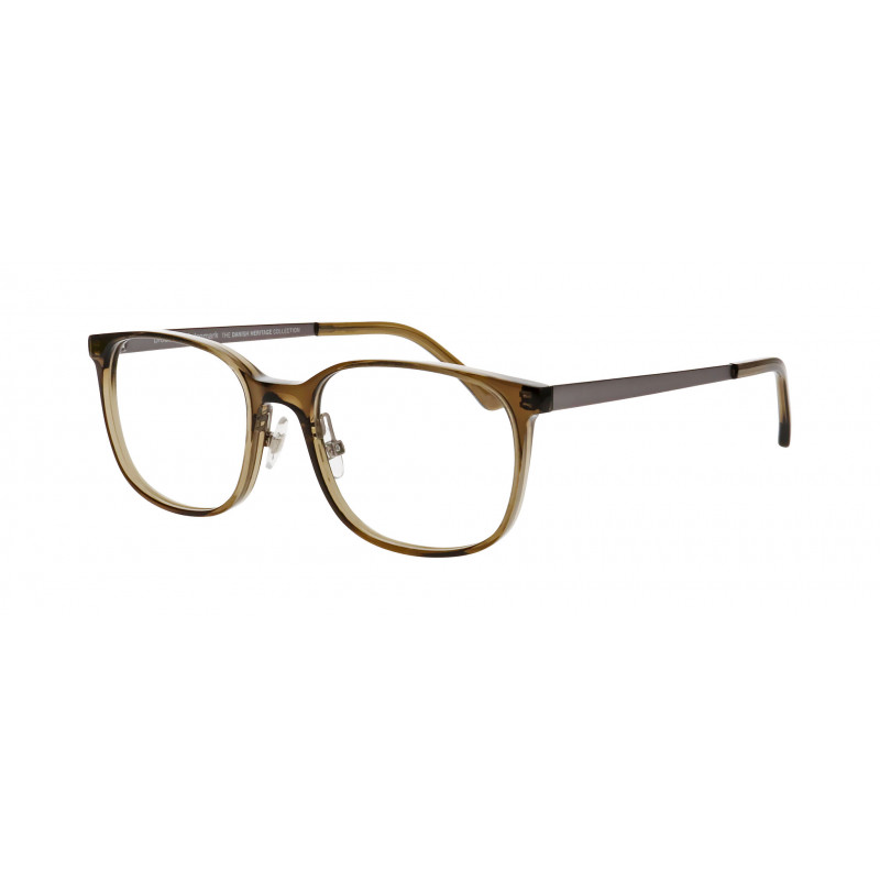Eyeglasses Pro-design Denmark Model 4793 9655 Olive-green Medium Transparent / Nosepad Eyeglasses Pro-design Denmark Model 4793 9655 Olive-green Medium Transparent / Nosepad