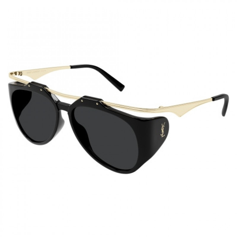 Sunglasses Saint Laurent SL M 137 AMELIA- 001 Black / Gold Sunglasses Saint Laurent SL M 137 AMELIA- 001 Black / Gold