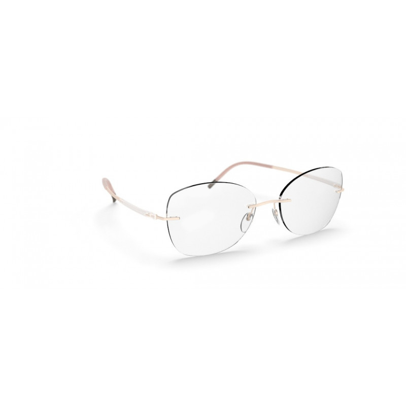 Eyeglasses Silhouette Titan Dynamics Contour Chassis Rimless 5540 8640 Taupe / Ivory Eyeglasses Silhouette Titan Dynamics Contour Chassis Rimless 5540 8640 Taupe / Ivory