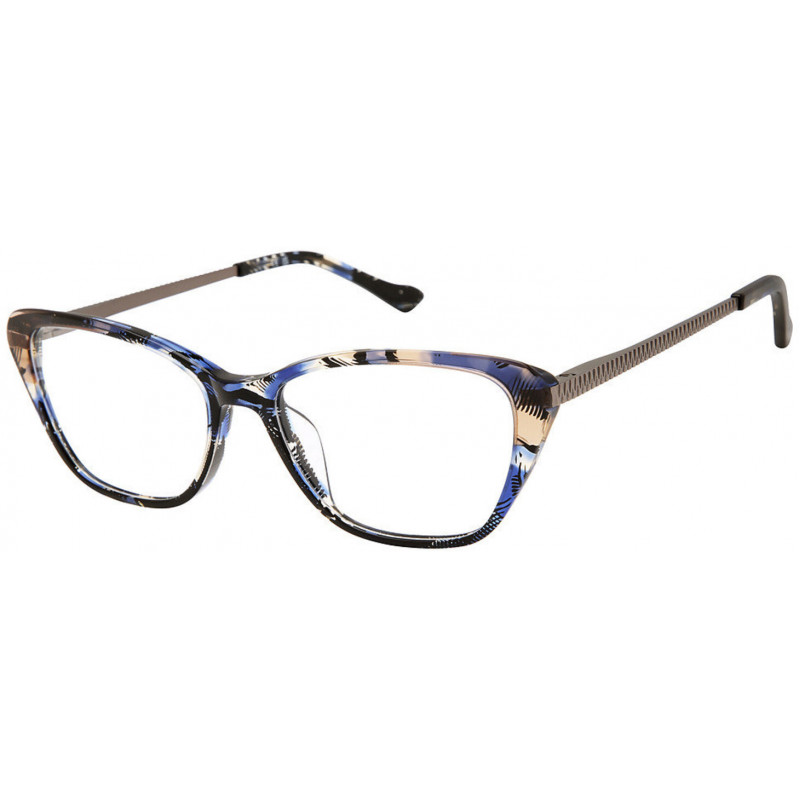 Eyeglasses Nicole Miller LUCARNE C01 Blue 53mm
