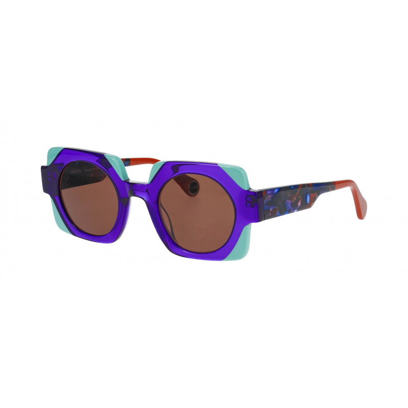 Sunglasses WOOW SUPER TACTIC 2 1243 Light Violet 46mm