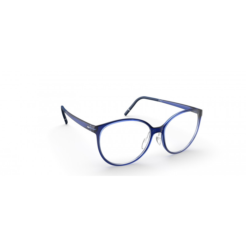 Eyeglasses Silhouette Clear Sky Fullrim 1622 4510 Royal Blue Eyeglasses Silhouette Clear Sky Fullrim 1622 4510 Royal Blue