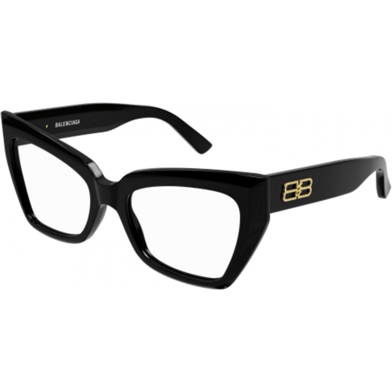 Eyeglasses Balenciaga BB 0275 O- 001 Black / Transparent 53mm