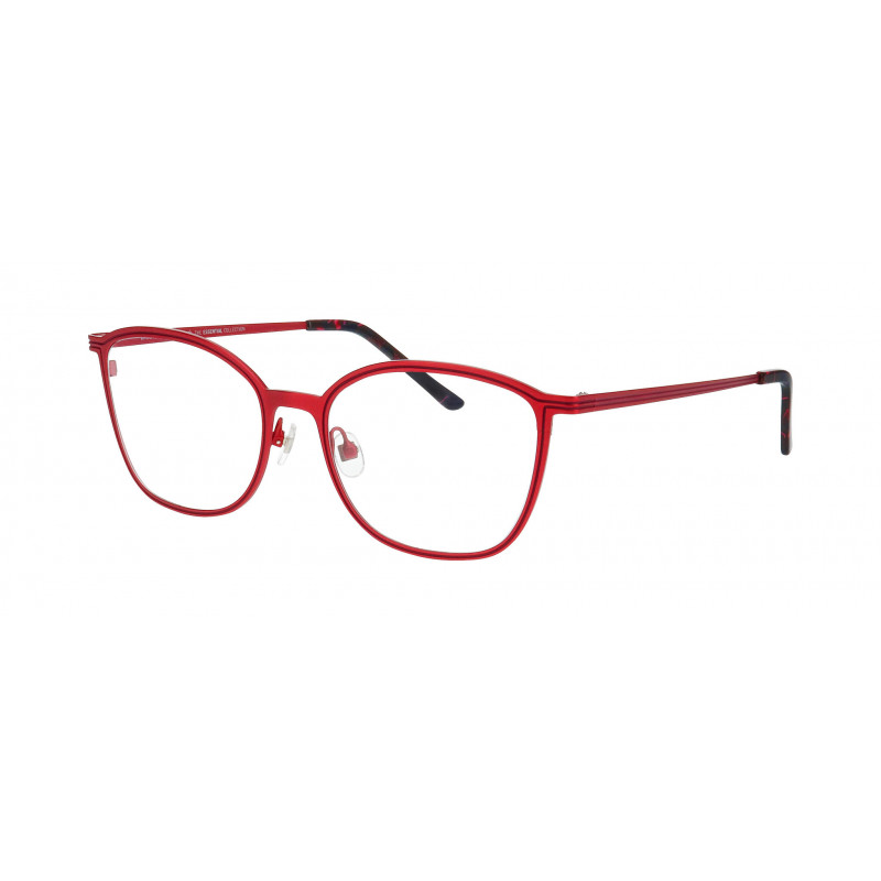 Eyeglasses Pro-design Denmark LINED 2 4021 Red Medium Matt / Nosepad Eyeglasses Pro-design Denmark LINED 2 4021 Red Medium Matt / Nosepad