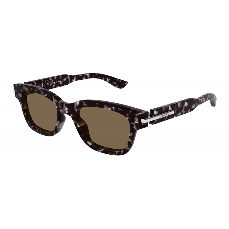 Sunglasses Alexander McQueen AM 0497 S- 002 Havana / Brown 51mm
