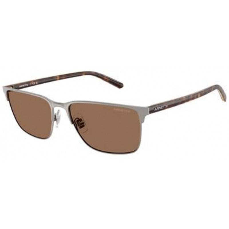 Sunglasses Arnette AN 3094 738/73 Brushed Gunmetal / Dark Brown Policarbonate Standard 58mm