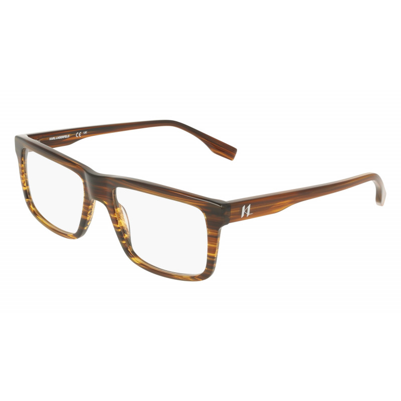 Eyeglasses KARL LAGERFELD KL 6278 212 Striped Brown 54mm