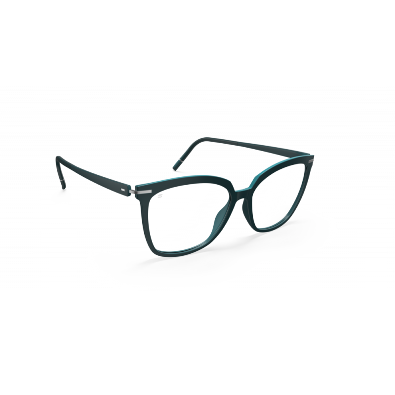 Eyeglasses Silhouette Vibrant Horizon 1623 5010 Transformative Teal 55mm