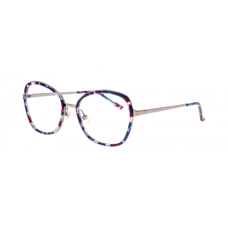 Eyeglasses Pro-design Denmark DUAL 2 3424 Purple-blue Medium Demi / Nosepad Eyeglasses Pro-design Denmark DUAL 2 3424 Purple-blue Medium Demi / Nosepad