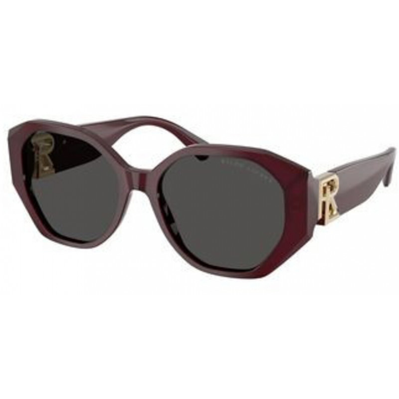 Sunglasses Ralph Lauren RL 8220 508387 Solid Bordeaux / Dark Grey Polyamide Standard 54mm