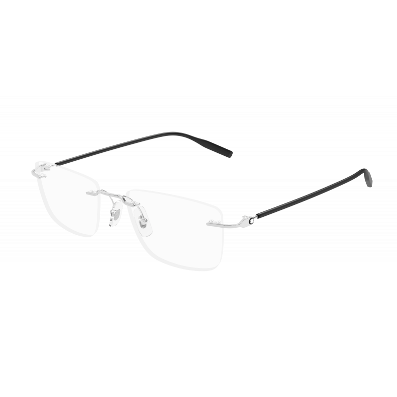 Eyeglasses Montblanc MB 0431 O- 002 Silver / Transparent 53mm