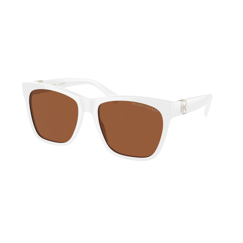 Sunglasses Ralph Lauren RL 8212 605573 The Ricky Ii Off White Brown Sunglasses Ralph Lauren RL 8212 605573 The Ricky Ii Off White Brown