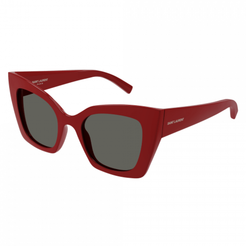 Sunglasses Saint Laurent SL 552 - 010 Red / Grey Sunglasses Saint Laurent SL 552 - 010 Red / Grey