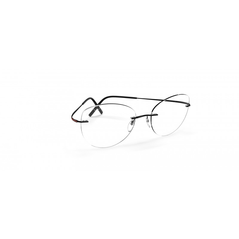 Eyeglasses Silhouette Titan Minimal Art Stellar Chassis Rimless 5599 9140 Black-red Lava Eyeglasses Silhouette Titan Minimal Art Stellar Chassis Rimless 5599 9140 Black-red Lava