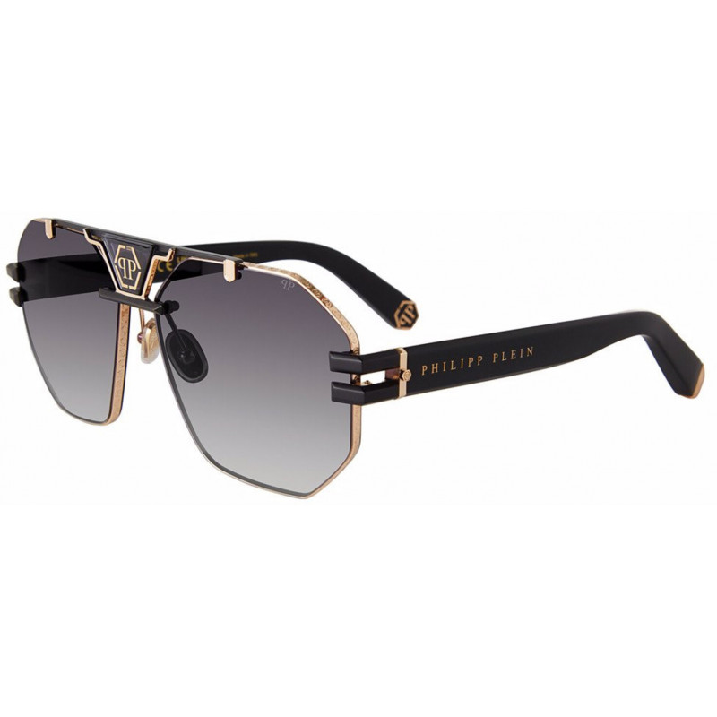 Sunglasses Philipp Plein SPP 077 M 0302 Rose Gold/Black - Sunglasses Philipp Plein SPP 077 M 0302 Rose Gold/Black -