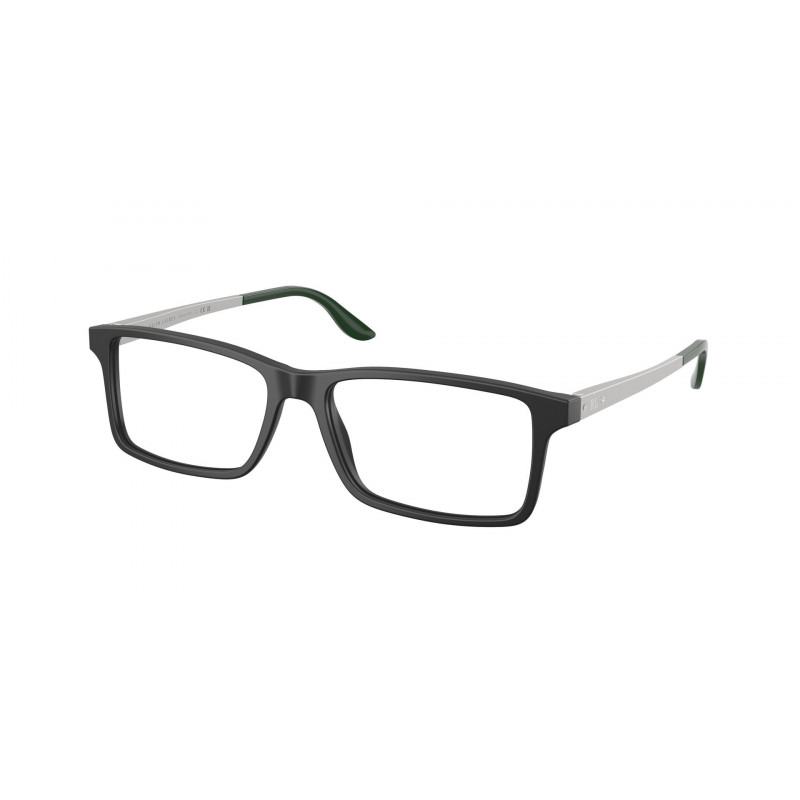 Eyeglasses Ralph Lauren RL 6128 5514 Matte Black Demo Lens 55mm