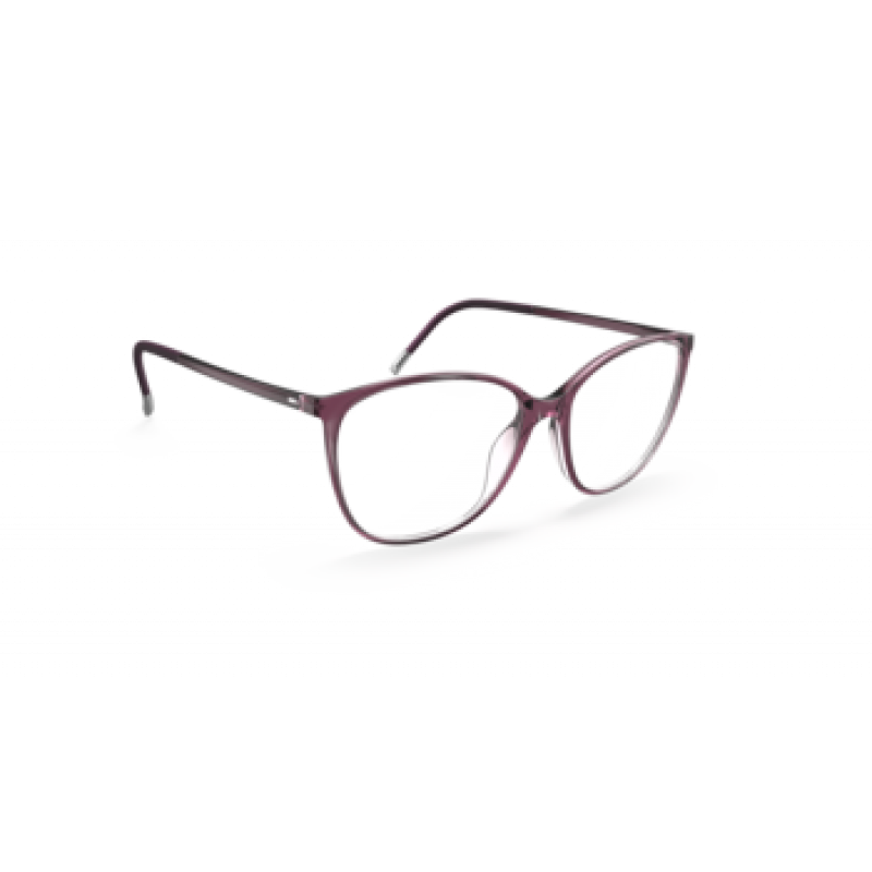 Eyeglasses Silhouette SPX Illusion Full Rim 1601 4110 Tricolore Dark Orchid