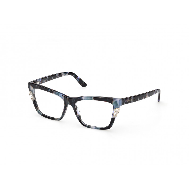 Eyeglasses Guess By Marciano GM 50048 092 Blue/Havana / Eyeglasses Guess By Marciano GM 50048 092 Blue/Havana /