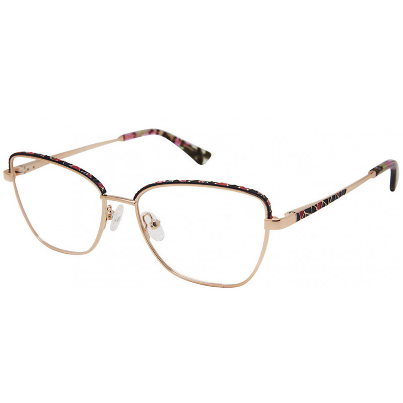 Eyeglasses Nicole Miller DESERT SKY C01 Navy/Rose Gold 53mm