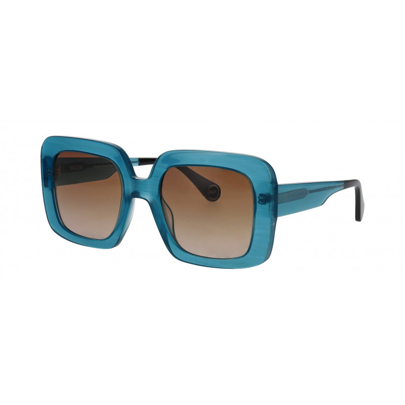 Sunglasses WOOW SUPER BLUFF 2 7762 Iridescent Blue Waves 52mm