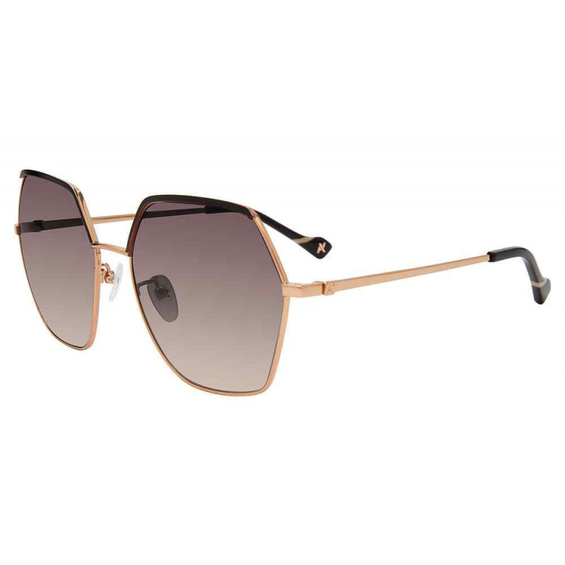 Sunglasses Yalea SYA 057 02am Gold Sunglasses Yalea SYA 057 02am Gold