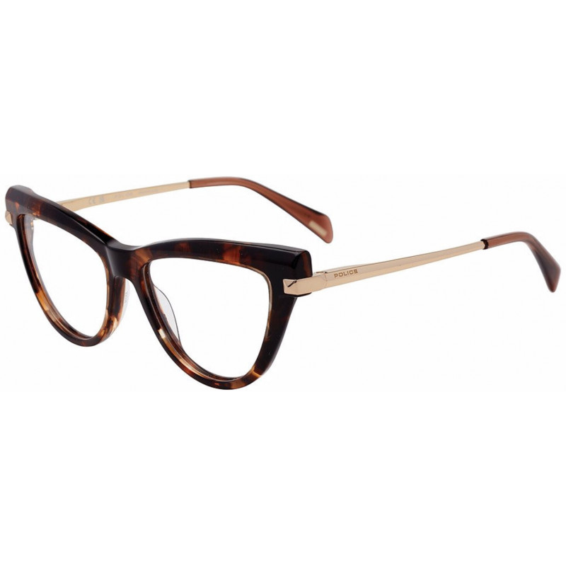 Sunglasses Police VPLP 49 M 02ad Shiny Light Havana 53mm