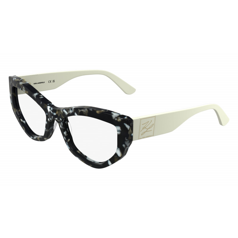 Eyeglasses KARL LAGERFELD KL 6211 016 Marble Black Eyeglasses KARL LAGERFELD KL 6211 016 Marble Black
