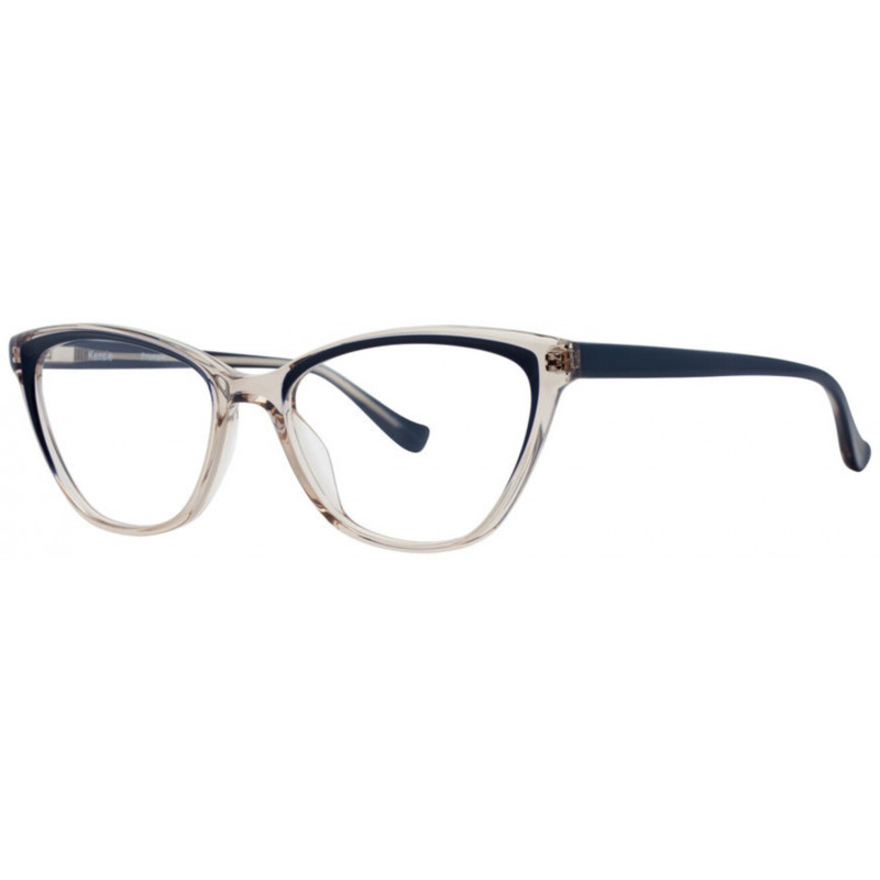 Eyeglasses Kensie Prismatic Navy Linen Eyeglasses Kensie Prismatic Navy Linen
