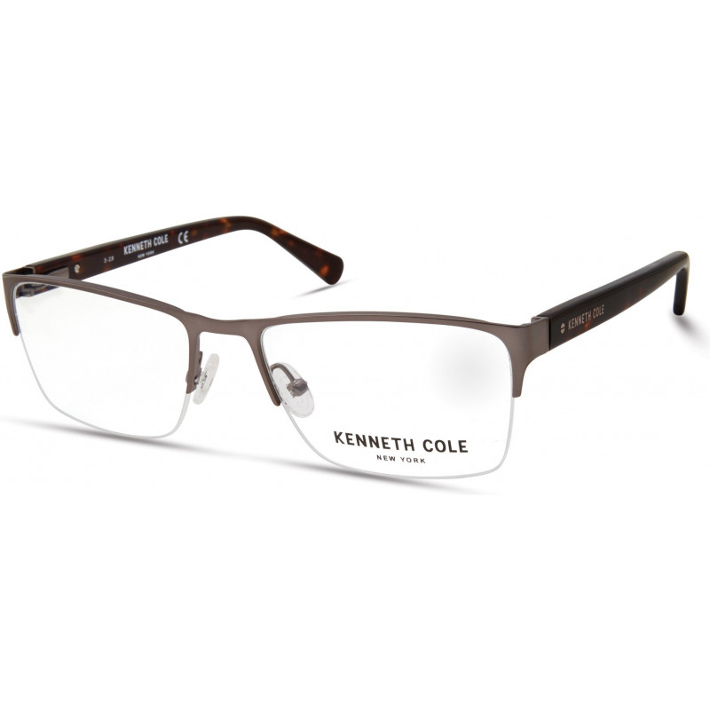 Eyeglasses Kenneth Cole New York KC 0313 008 Shiny Gunmetal / Dark Havana Eyeglasses Kenneth Cole New York KC 0313 008 Shiny Gunmetal / Dark Havana