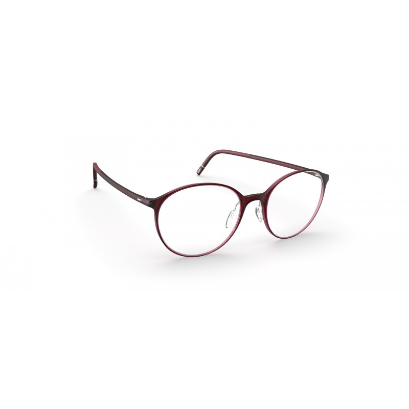 Eyeglasses Silhouette Pure Wave 2953 4110 Rich Mulberry 49mm