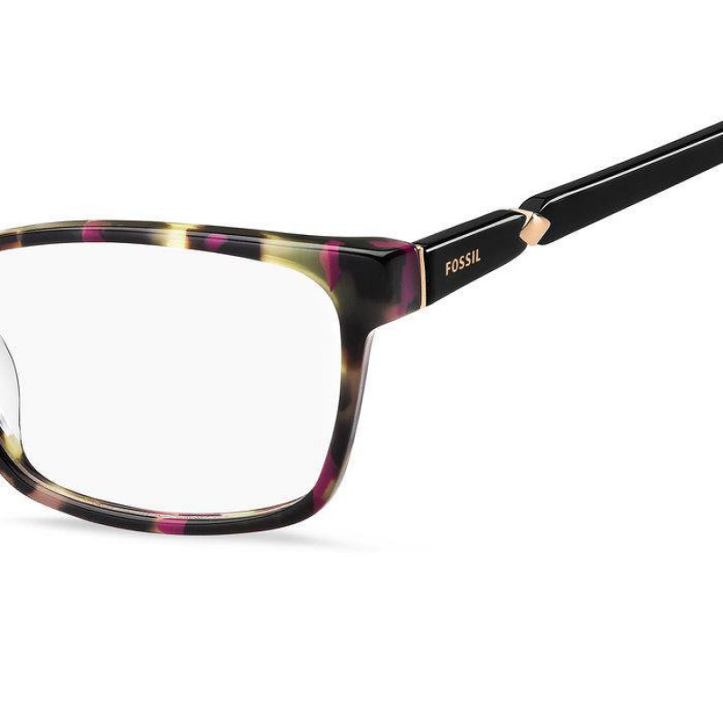 Eyeglasses Fossil FOS 7057 /G Asian fit YDC Burgundy Havana Eyeglasses Fossil FOS 7057 /G Asian fit YDC Burgundy Havana