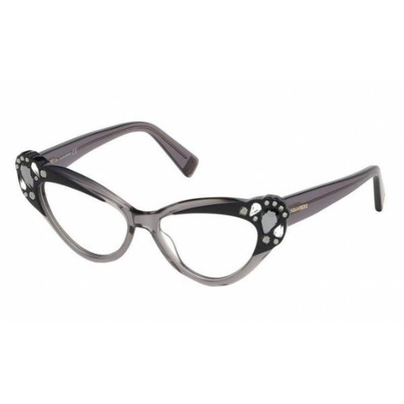 Eyeglasses DSquared DQ 5290 020 Grey / Clear Lens display picture 1