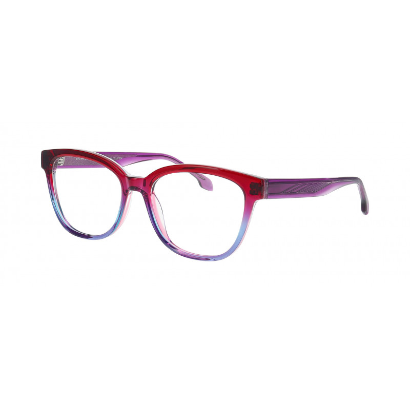 Eyeglasses Pro-design Denmark SIGNIFIC 4 3845 Burgundy Gradient Transparent / Nosepad 55mm