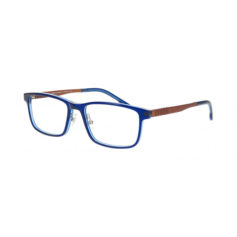 Eyeglasses Pro-design Denmark PROFLEX ACE 3 9034 Blue Dark Demi 57mm