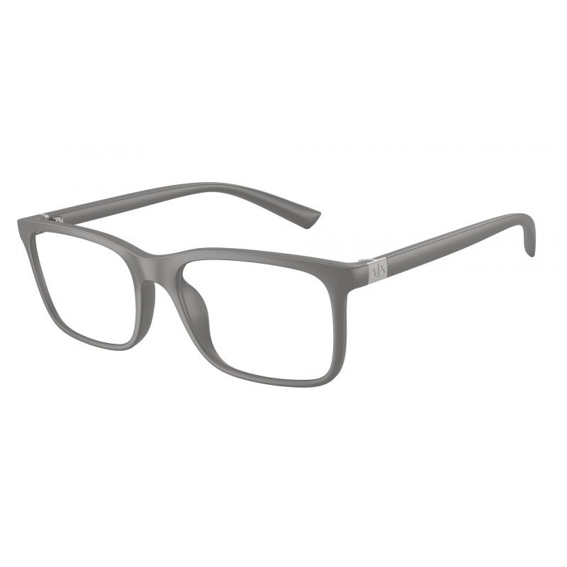 Eyeglasses Armani Exchange AX 3143 U 8411 Matte Grey Demo Lens 54mm