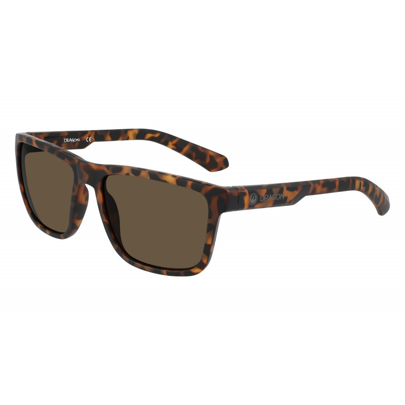 Sunglasses DRAGON DR REED XL LL 246 Matte Tortoise/Ll Brown Sunglasses DRAGON DR REED XL LL 246 Matte Tortoise/Ll Brown
