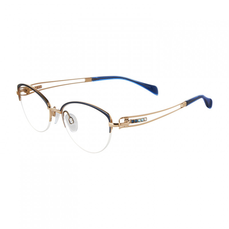 Eyeglasses Line Art 2172 Navy NV Eyeglasses Line Art 2172 Navy NV