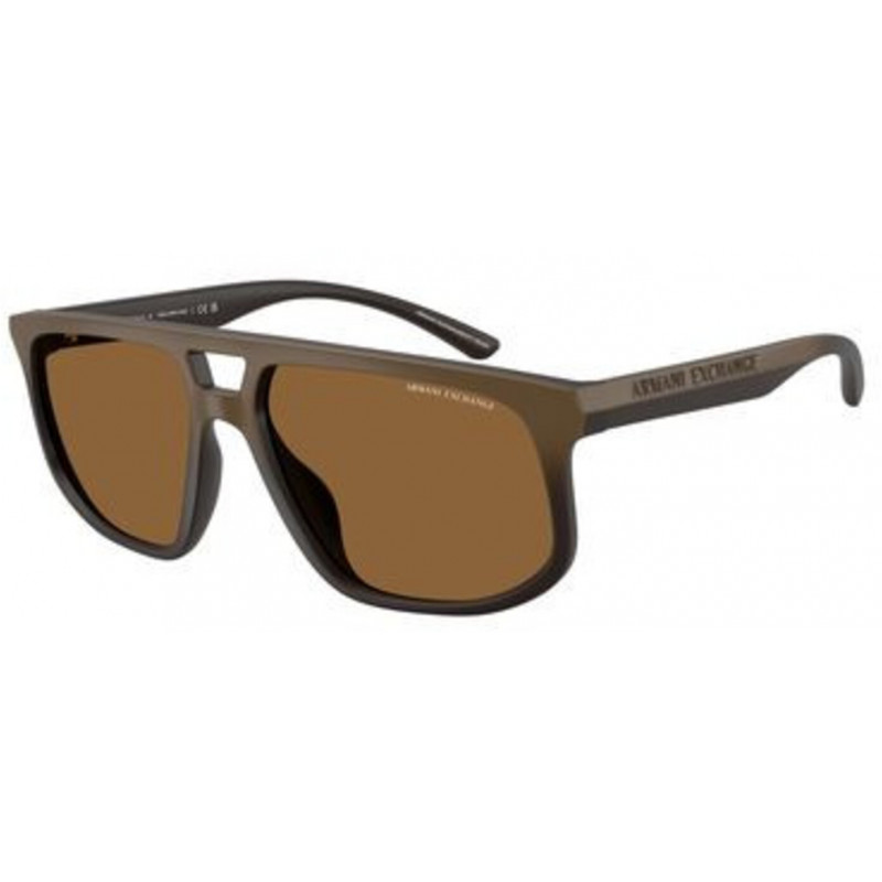 Sunglasses Armani Exchange AX 4161 SU 839173 Matte Brown / Gradient Polyamide Standard 58mm