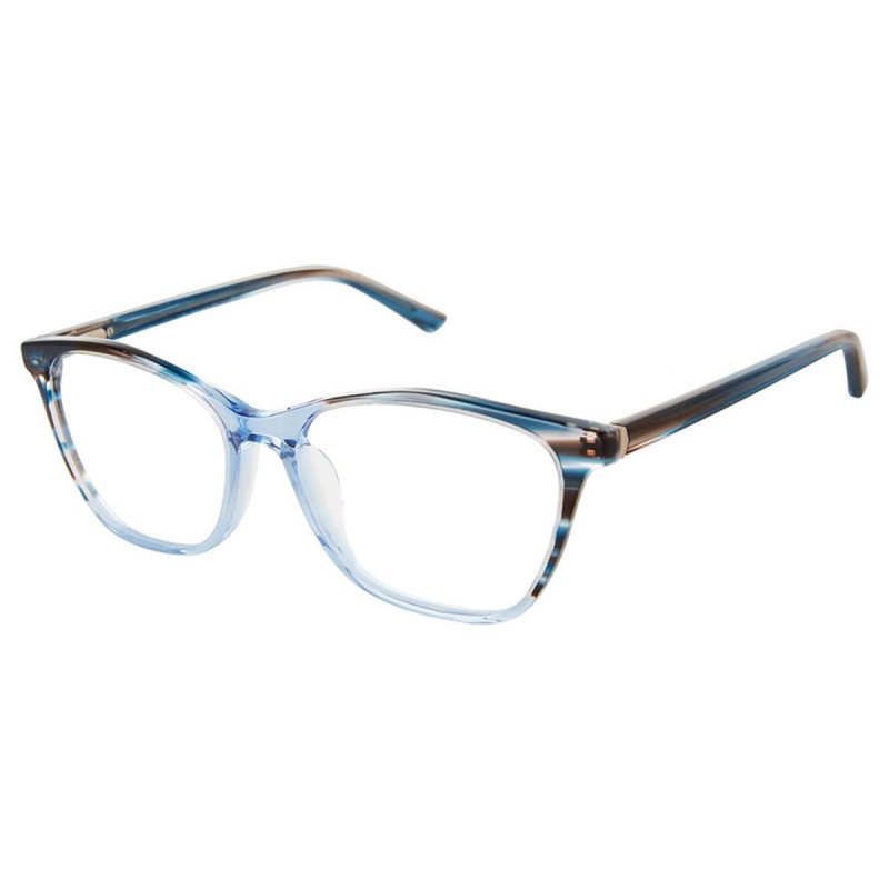 Eyeglasses Nicole Miller HERMITAGE C03 Blue Brown Eyeglasses Nicole Miller HERMITAGE C03 Blue Brown