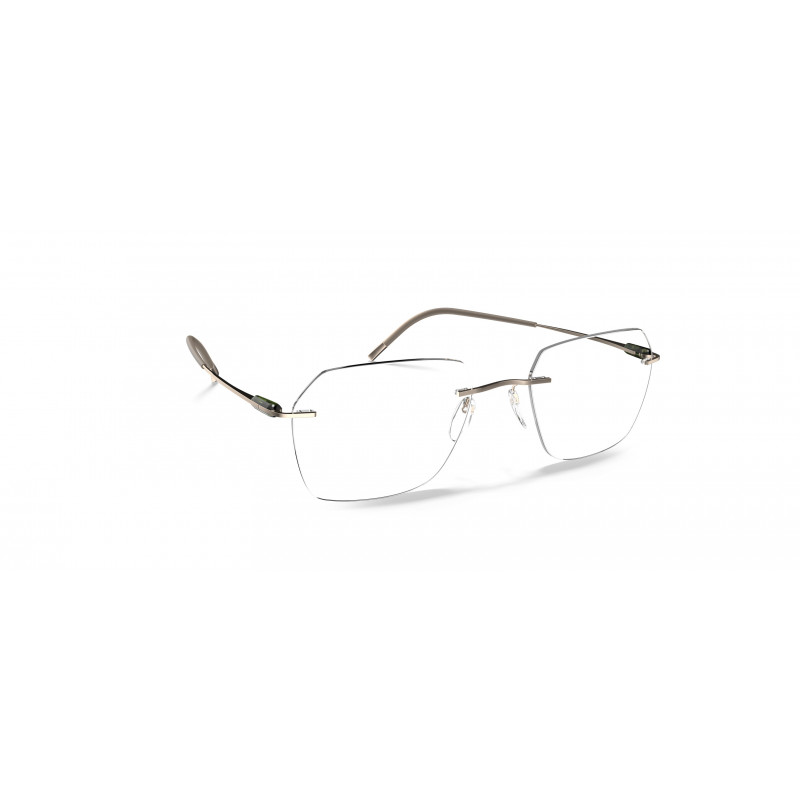 Eyeglasses Silhouette Purist Chassis Rimless 5561 8640 Jungle