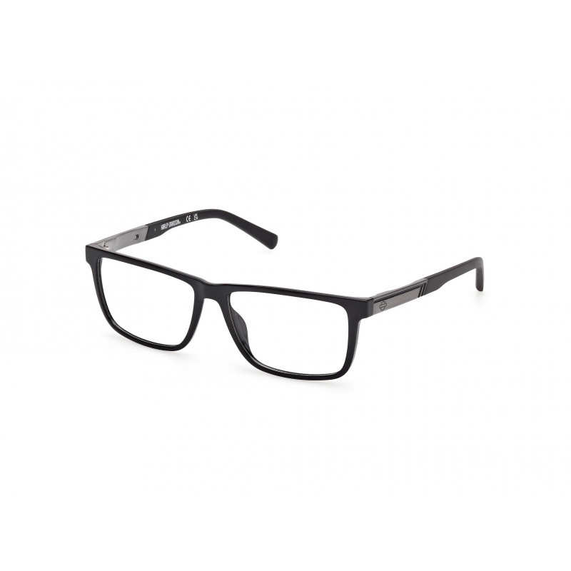 Eyeglasses Harley-Davidson HD 50093 001 Shiny Black Matte Eyeglasses Harley-Davidson HD 50093 001 Shiny Black Matte