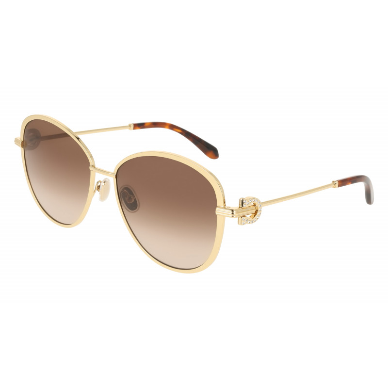 Sunglasses FERRAGAMO SF 333 SR 745 Gold/Brown Gradient 61mm